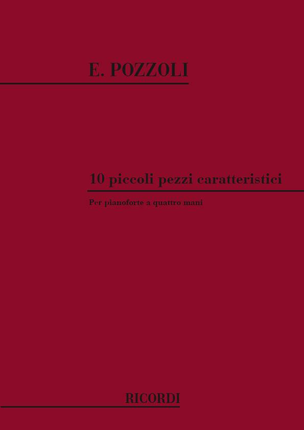 10 Piccoli Pezzi Caratteristici - pro čtyřruční klavír